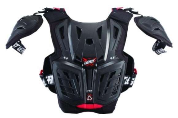 Защита панцирь подростковый Leatt Chest Protector 4.5 Pro Junior черная / красная L/XL (147-159) 5017120131 pitbikemarket.ru