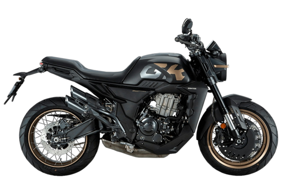 Мотоцикл ZONTES ZT350-GK (4T ZT184MP EFI) 17/17 (2023 г.) черный/золотой pitbikemarket.ru