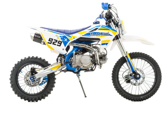 Питбайк Motoland TCX125 E (2020) Синий pitbikemarket.ru