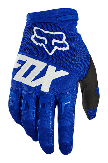 Мотоперчатки Fox Dirtpaw Race Glove Blue/White XXL (22751-025-2X) pitbikemarket.ru