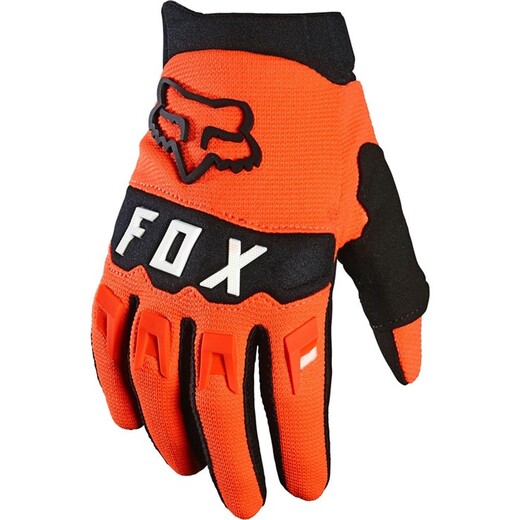 Мотоперчатки подростковые Fox Dirtpaw Race Youth Glove Flow Orange YL (23959-824-YL) pitbikemarket.ru