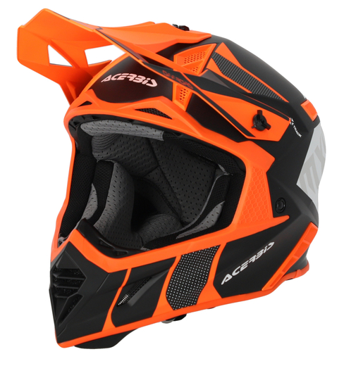 Шлем Acerbis X-TRACK 22-06 Orange-Fluo/Black , M pitbikemarket.ru