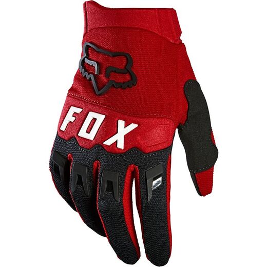 Мотоперчатки подростковые Fox Dirtpaw Youth Glove Flame Red, YXS, 2021 (25868-122-YXS) pitbikemarket.ru