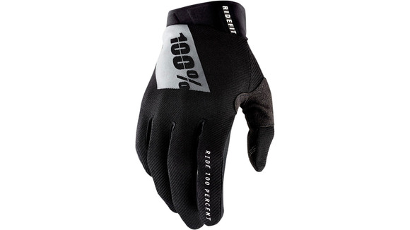 Мотоперчатки 100% Ridefit Glove (Black/White, XL, 2022 (10010-00003)) pitbikemarket.ru