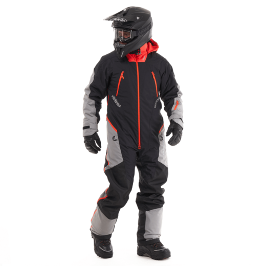 Dragonfly Комбинезон EXTREME 2.0 Man Black - Red - Grey 2024 Утепленный (100) (KL) pitbikemarket.ru