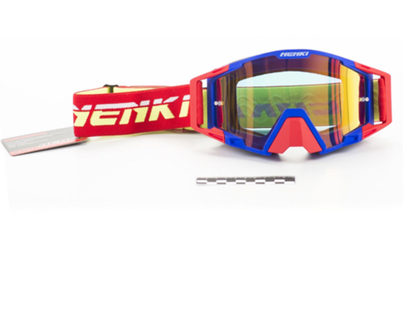 Очки Мотокросс NENKI NK-1025 сине/красные pitbikemarket.ru