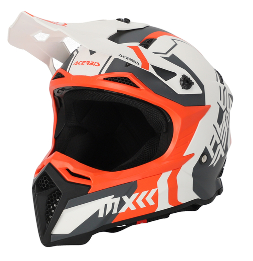 Шлем Acerbis PROFILE 5 22-06 White/Orange, S pitbikemarket.ru
