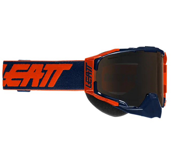 Очки Leatt Velocity 6.5 SNX Goggle Iriz Ink/Orange Bronze (8020003010) pitbikemarket.ru