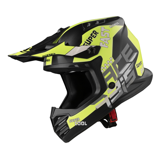 Шлем детский Acerbis PROFILE JUNIOR Black/Yellow-Fluo, M (49-50) pitbikemarket.ru