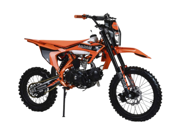 Питбайк Motoland 125 SX 125 E 17/14 оранжевый pitbikemarket.ru