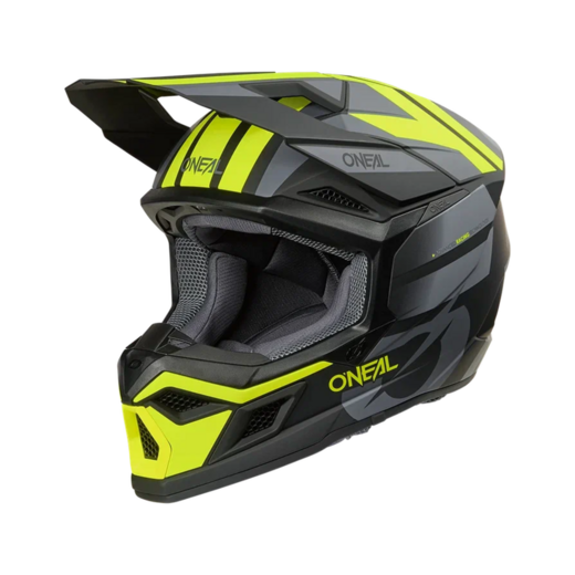 Шлем кроссовый O'NEAL 3Series Ride V.25 (черный/желтый, XL) pitbikemarket.ru