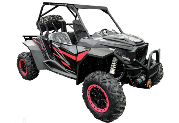 Багги HOOLEOX LEOX500 Черно-красный pitbikemarket.ru