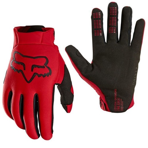 Мотоперчатки Fox Legion Thermo Glove Взрослый, M, красный, 2021 (26373-122-M) pitbikemarket.ru