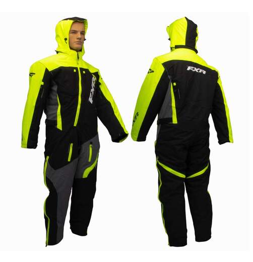 Комбинезон для снегохода FXR Maverick Lite №1 lemon-green (текстиль) (L) pitbikemarket.ru