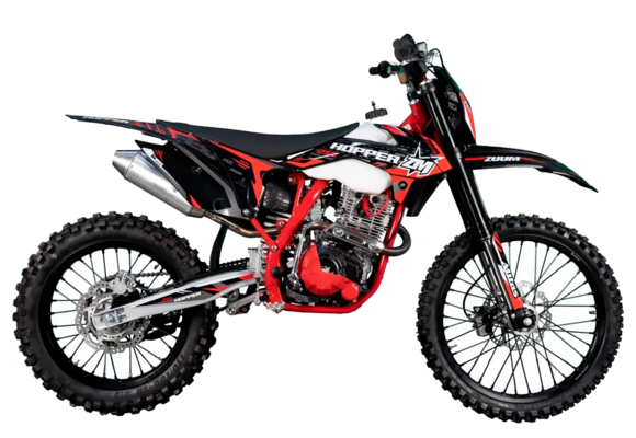 Мотоцикл эндуро ROCKOT ZX300 Red Fury (300сс, 177ММ, 21/18) Version 2022 pitbikemarket.ru