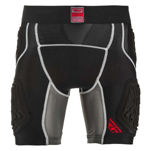 Шорты защитные FLY RACING BARRICADE COMPRESSION черные   S pitbikemarket.ru