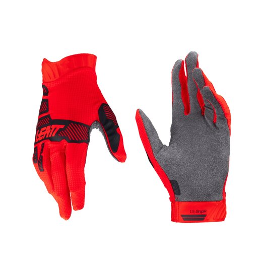 Мотоперчатки подростковые Leatt Moto 1.5 Jr Glove (Red, M, 2024 (6024090361)) pitbikemarket.ru