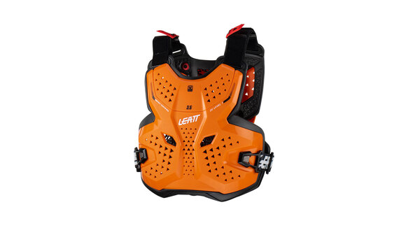 Защита панцирь подростковый Leatt Chest Protector 3.5 Junior (Orange/Black, L/XL, 2024 (5023051001)) pitbikemarket.ru